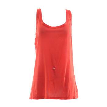 Preloved Just Cavalli red sleeveless casual shirt - Size M