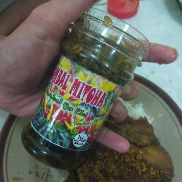 

Sambal ijo ebi