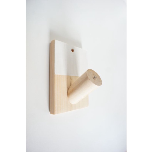 Wall Hook Hanger | Gantungan Baju Kayu Dinding Minimalis Aesthetic
