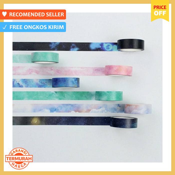 

Selotip & Double Tape - Sample Set Washi Tape Twilight - Pengikat & Perekat