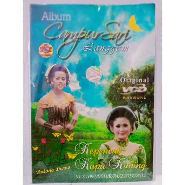 VCD original album campursari langgam karya Ki dalang darni