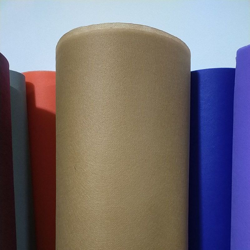 Tissue Kertas /Tissue furing/ Kain Hand Bouquet/ Spunbond gsm mix /kain furing/kain spunbond per meter-Coklat Muda 75gsm