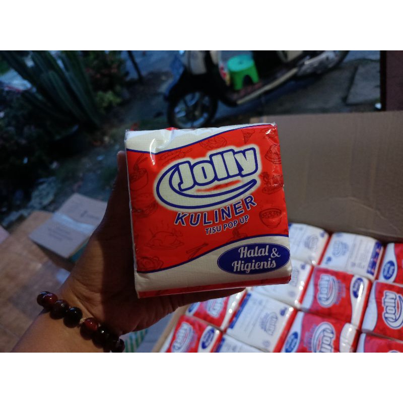 Tissue Tisu Jolly Pop Up Kuliner Kotak Kecil 90gr