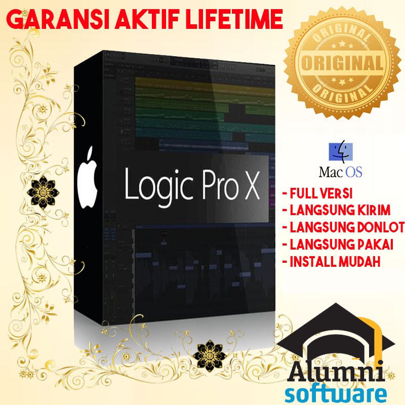 [FULL VERSION] Logic Pro X 10.5 Mac Music Software - GARANSI AKTIVASI