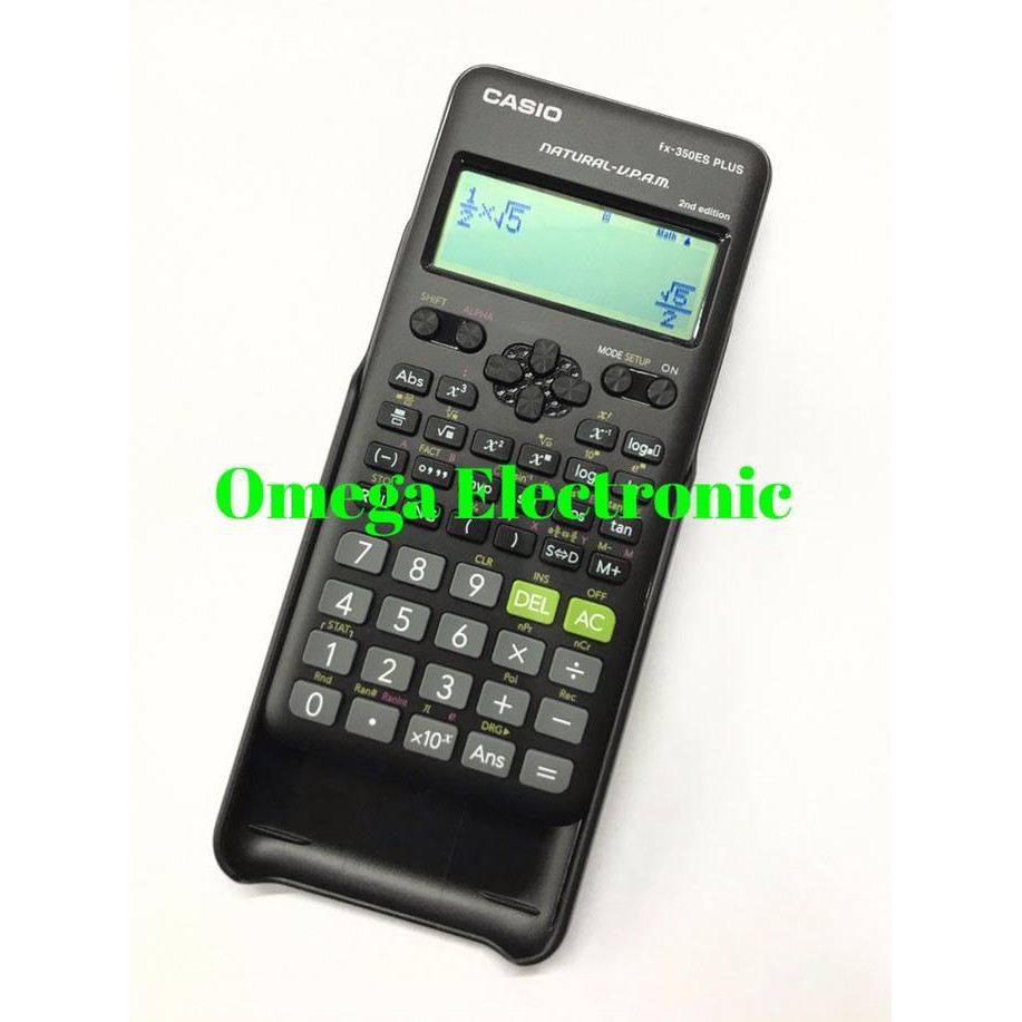 

CASIO FX-350ES PLUS SCIENTIFIC CALCULATOR KALKULATOR SEKOLAH KULIAH - CUCI GUDANG LHOOO