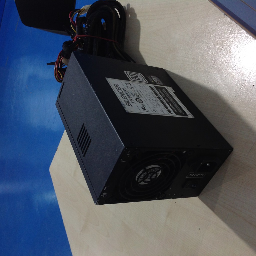 psu semi modular silencer 610w