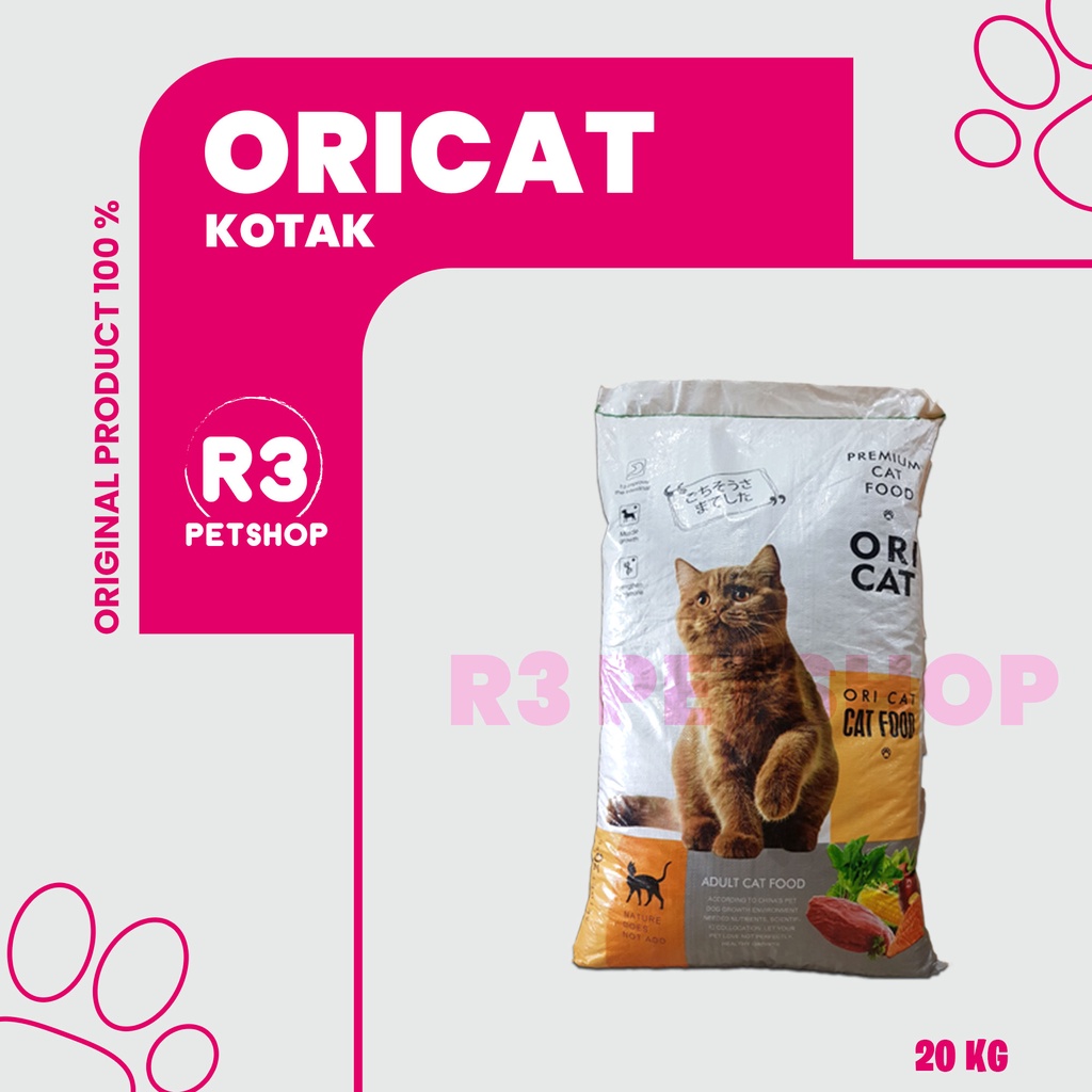 Makanan kucing kualitas baik ORI CAT 20kg All Varian ( GRAB GOSEND )