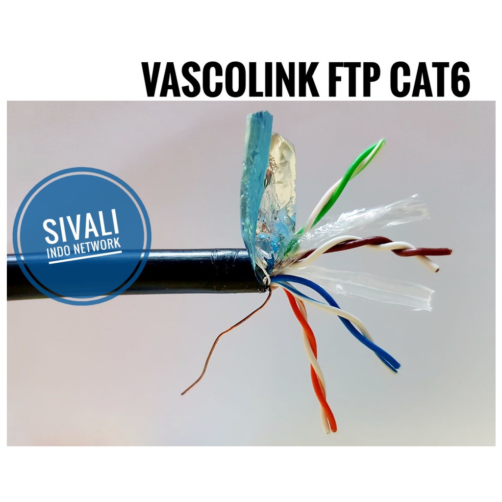 METERAN VASCOLINK KABEL LAN CAT6 FTP  OUTDOOR