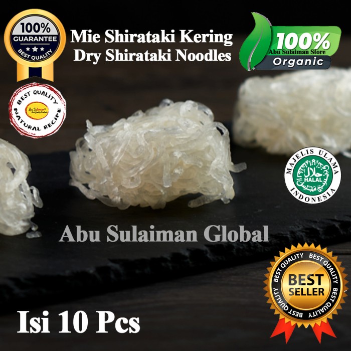 

soun-bihun- mie kering shirataki / dry shirataki konyaku ( isi 10 pcs ) 250g -bihun-soun.