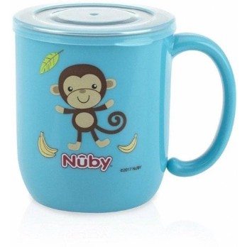 Nuby Stainless Mug w/ Lid Monkey