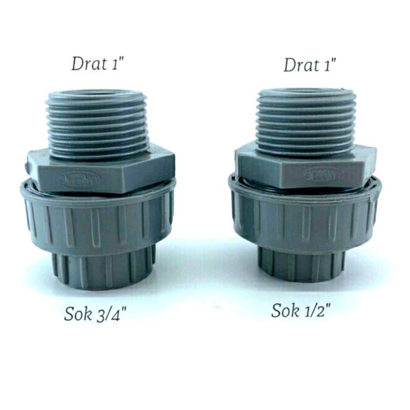 watermur 3/4 ke 1 in