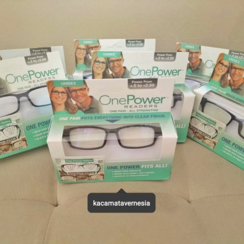 ✨ Kacamata Vernesia ✨Kacamata Baca Auto Focus Lensa Blueray One Power Kacamata Ajaib