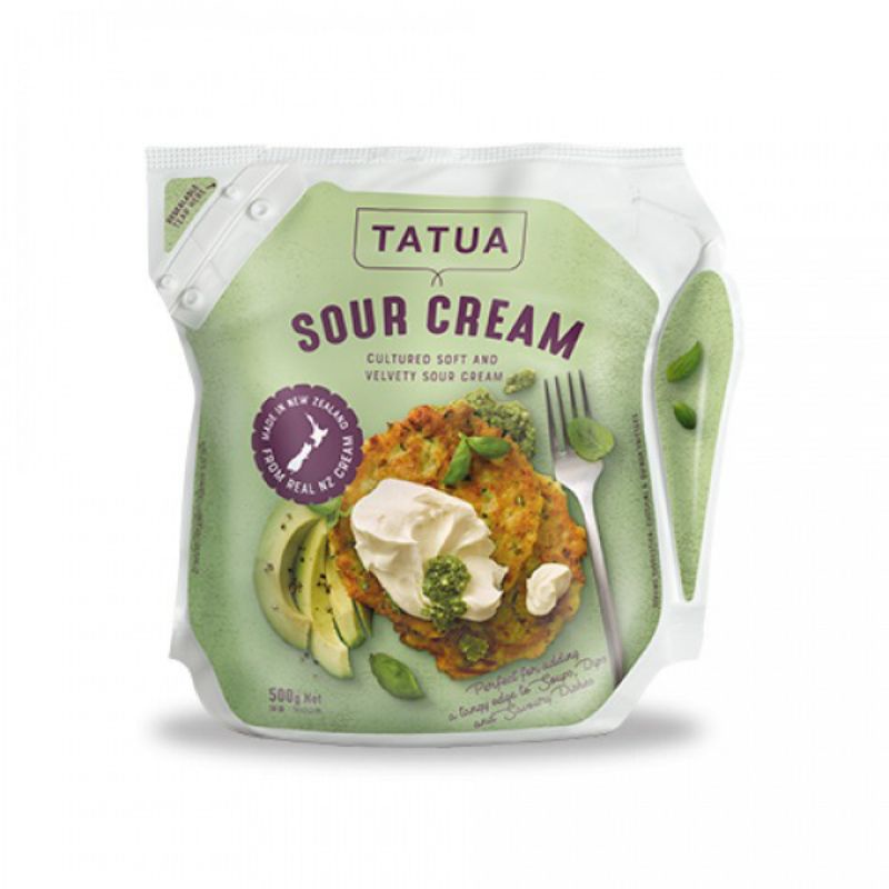 Jual TATUA SOUR CREAM 500g/ SOUR CREAM IMPORT NEW ZEALAND/ TATUA SOUR ...