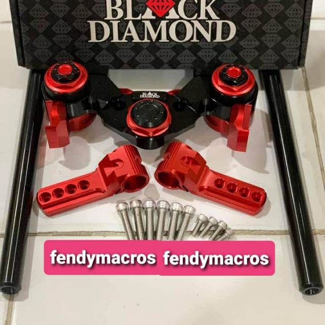 Stang jepit New Nmax 2020 Nmax old blackdiamond
