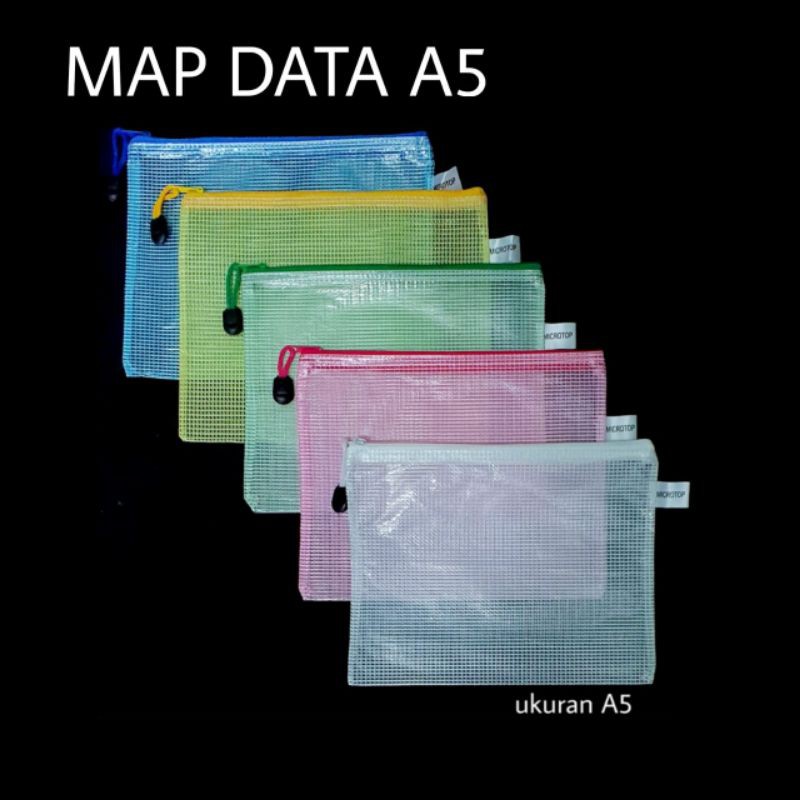 

CDF Map data uk A5 / Map jaring / Map plastik