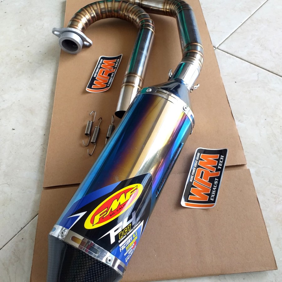 Knalpot Racing Scorpio Trail Rangka Standar Scorpio Fmf PNP