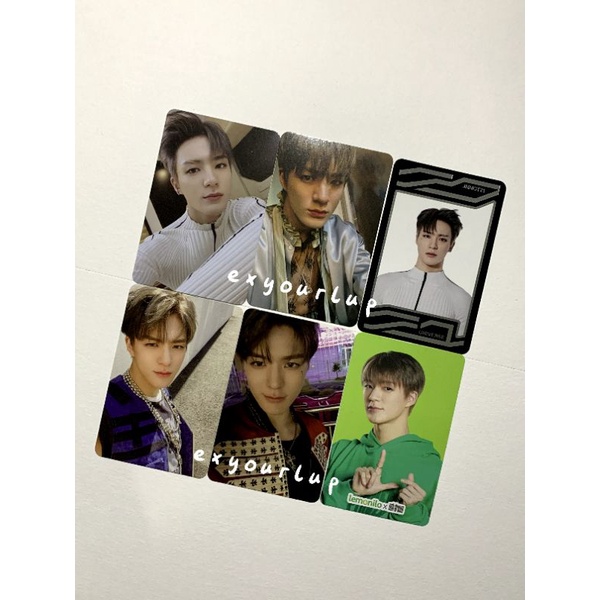 photocard jeno NCT universe jewel rollin ridin uc lemonelo