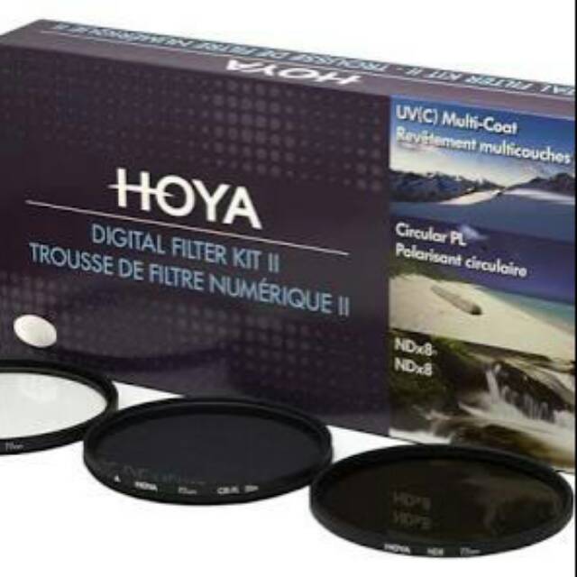 Jual HOYA 55MM DIGITAL FILTER KIT II Shopee Indonesia