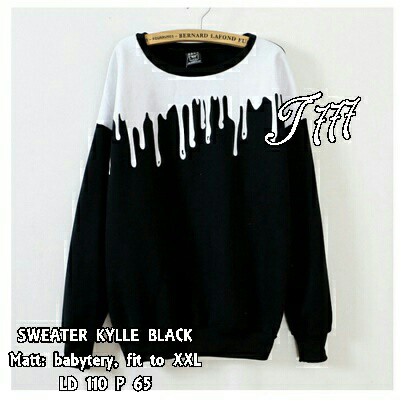 (COD) Sweater Kylle Varian Warna / Pakaian Wanita / Outerwear / Sweater