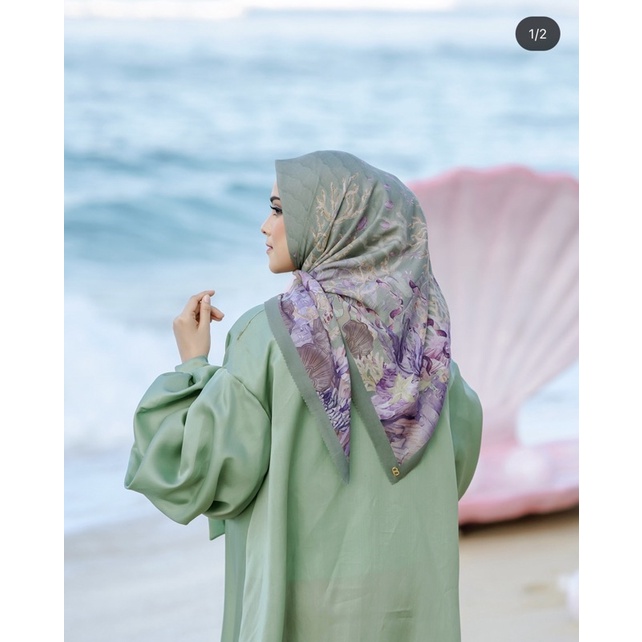 new buttonscarves little mermaid seaweed