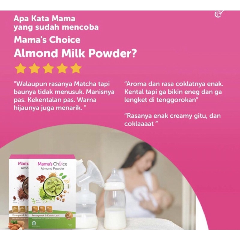 Asi Booster Almond Milk Powder Mama’s Choice