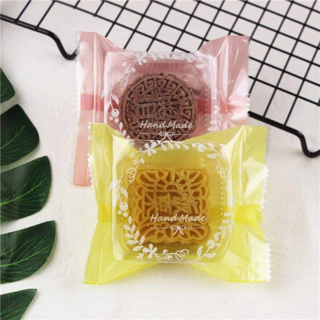 Plastik mooncake, nastar , cookies Sealer  handmade elegan 9x11