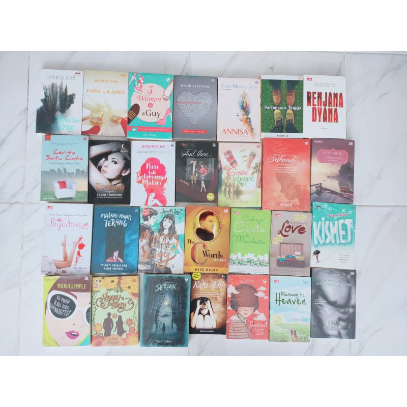 OBRAL BUKU NOVEL REMAJA | NOVEL DEWASA 01