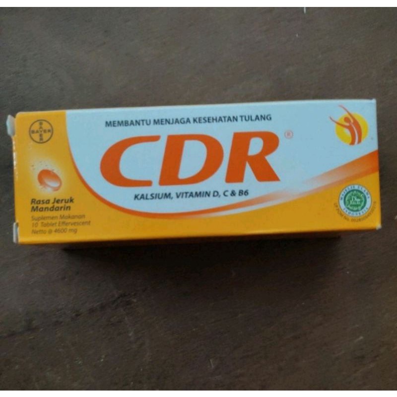 CDR membantu menjaga kesehatan tulang 10 tablet.