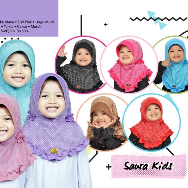 Jilbab anak Elthof Saura kids