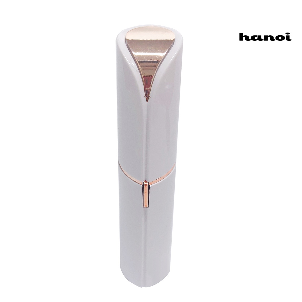 HQTM_Pocket Lipstick Shape Facial Hair Electric Remover Shaver Painless Epilator