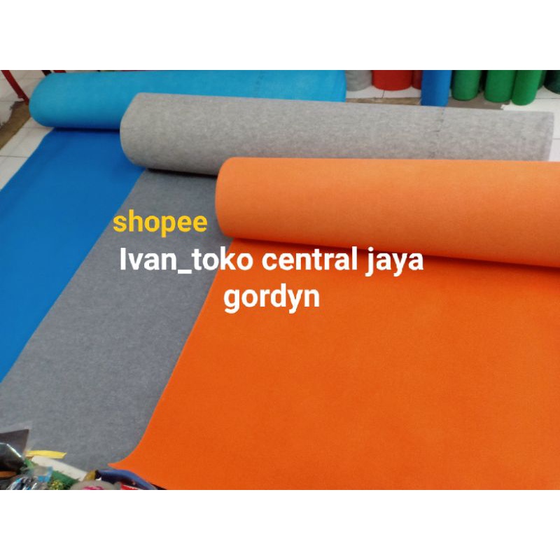 karpet bludru - karpet mushola - karpet pameran - karpet meteran