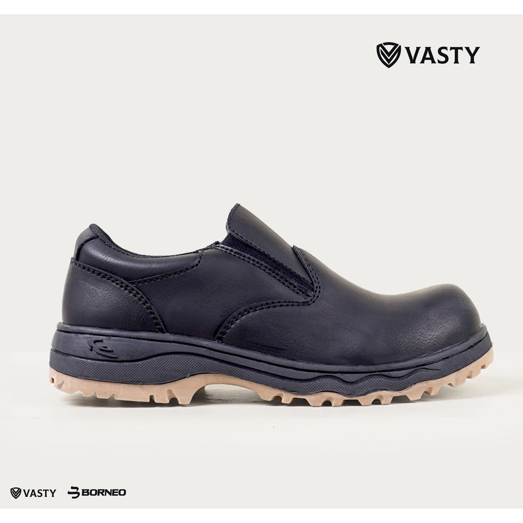 SEPATU SAFETY SLIP ON UJUNG BESI SLIP ON VASTY ST. 29