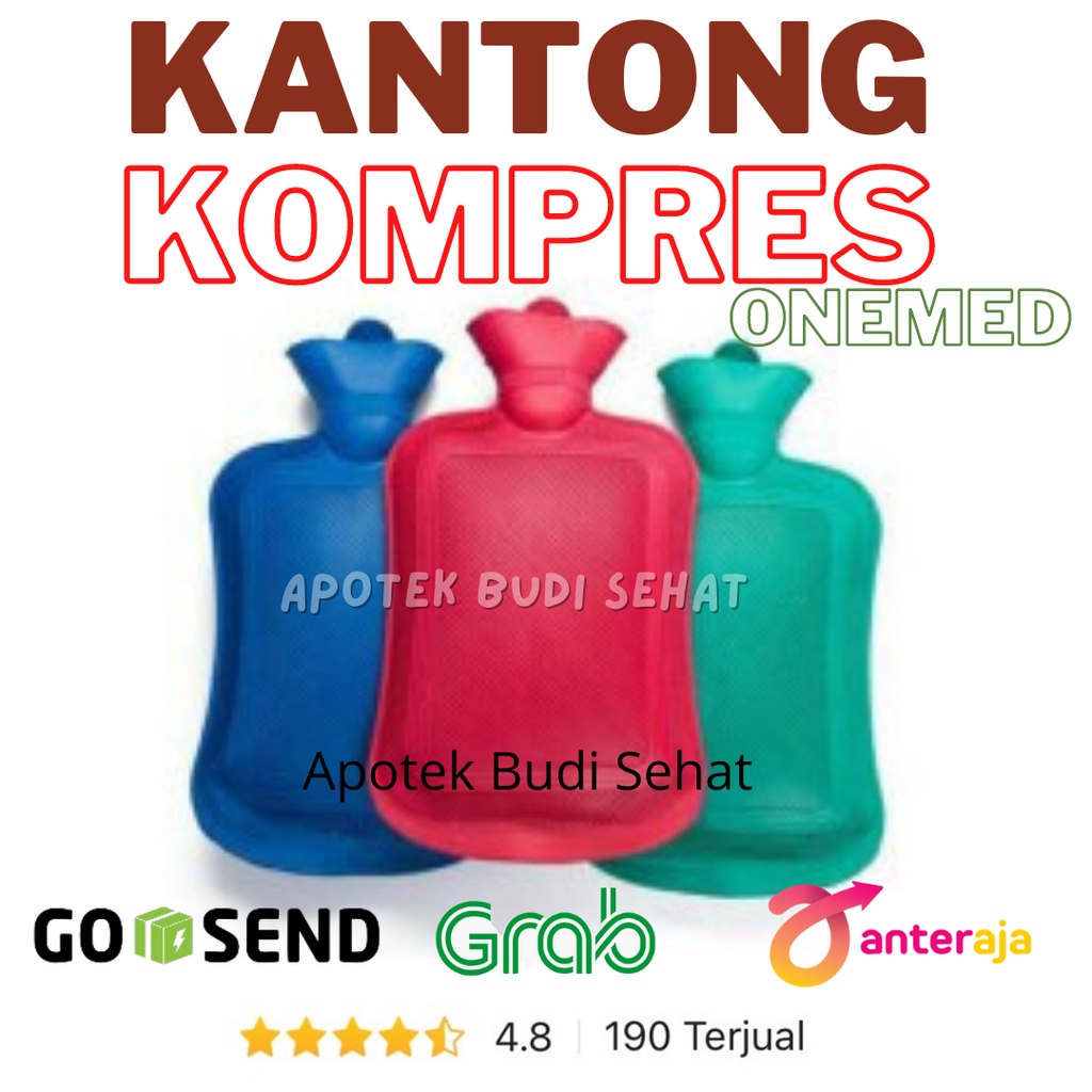 ONEMED Kantong Kompres Kantong Air Panas Alat Kompres Panas Kompres Perut Kompres Haid