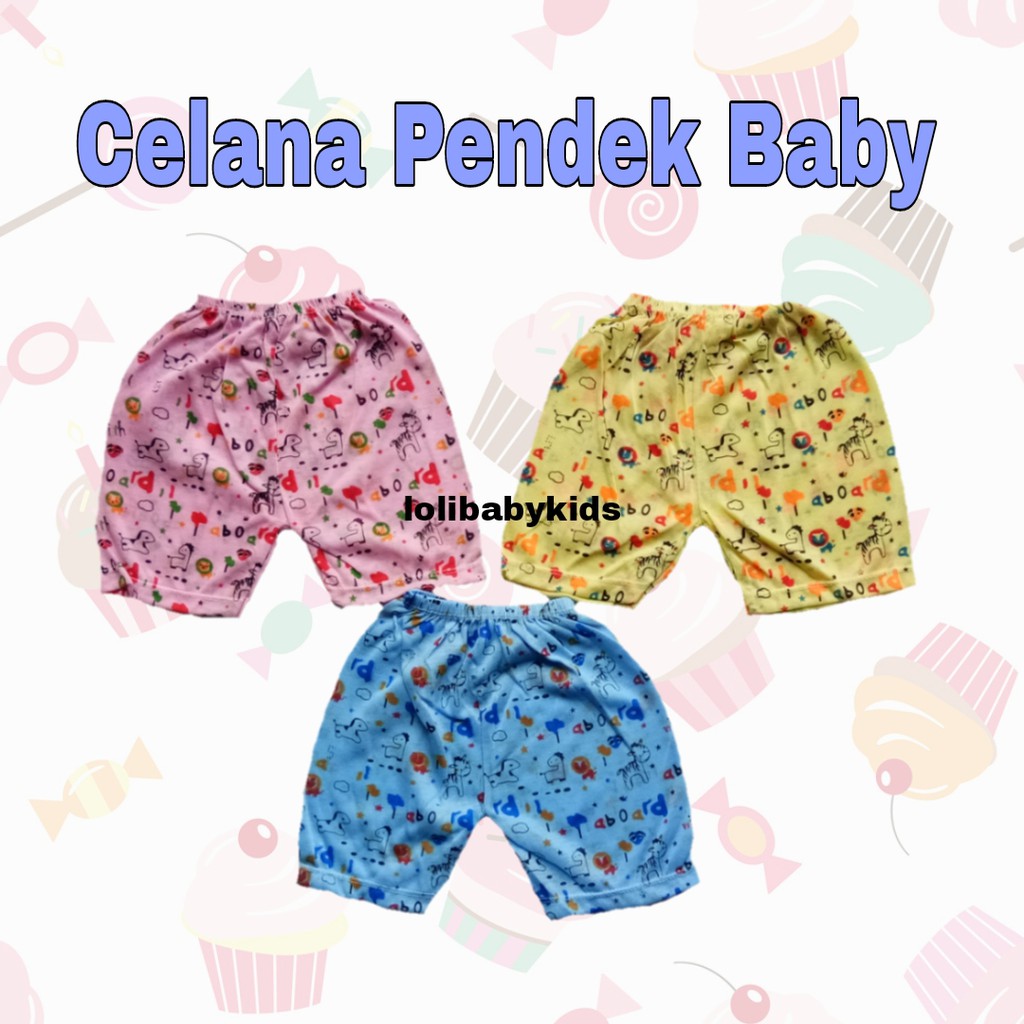 Celana Pendek Bayi / Celana Bayi Laki Laki / Celana Pendek Bayi Perempuan / Pakaian Bayi Baru Lahir