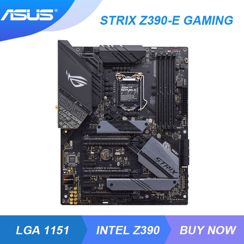 PREORDER ASUS ROG STRIX Z390-E GAMING Mining Motherboard Kit Intel Core i7 9700k Processor LGA 1151 