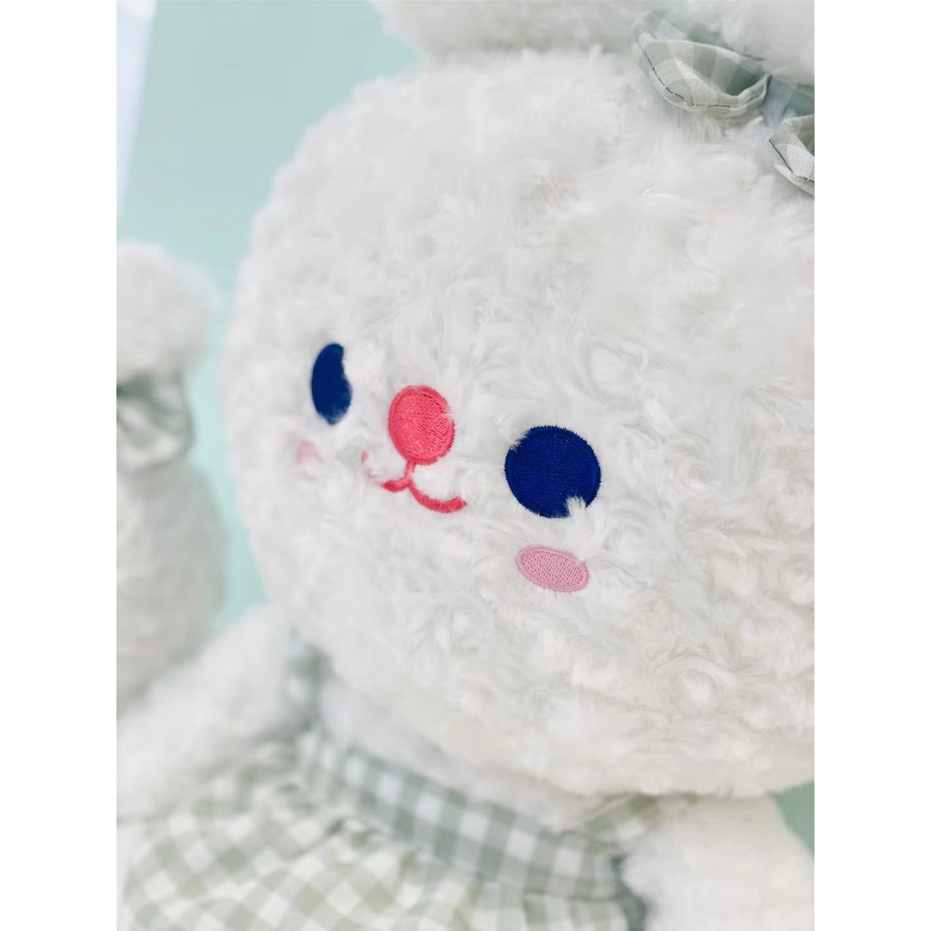 Boneka Bear Pakai Dress Bahan Plush