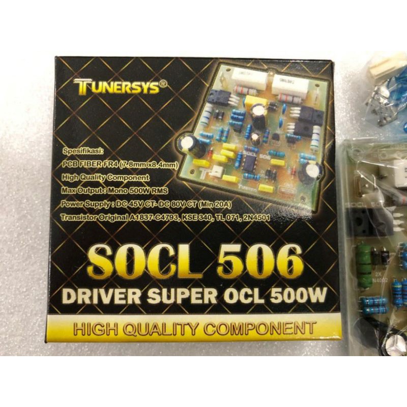 KIT Driver SOCL 506 Fiber 500 Watt Tunersys / tunersis