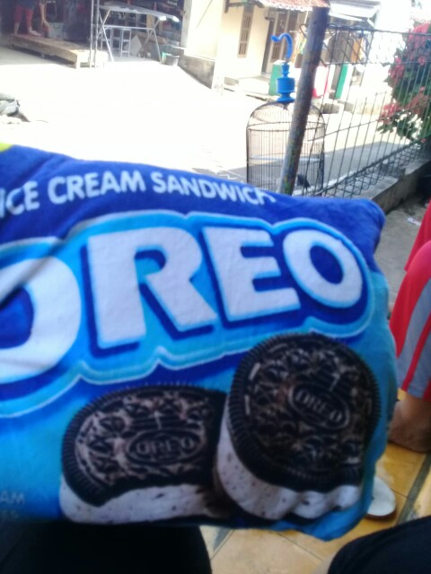 Bantal Snack Uk.30x40cm Motif Sipp Isi Full Dacron/ Bahan Polimicro