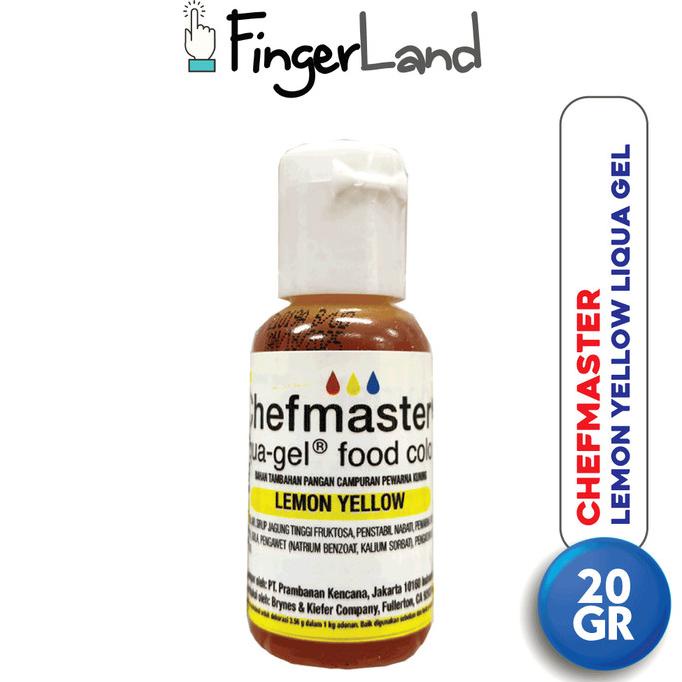 

Chefmaster Lemon Yellow Liqua Gel Pewarna Makanan 20 Gr TERLARIS TERPERCAYA ORIGINAL