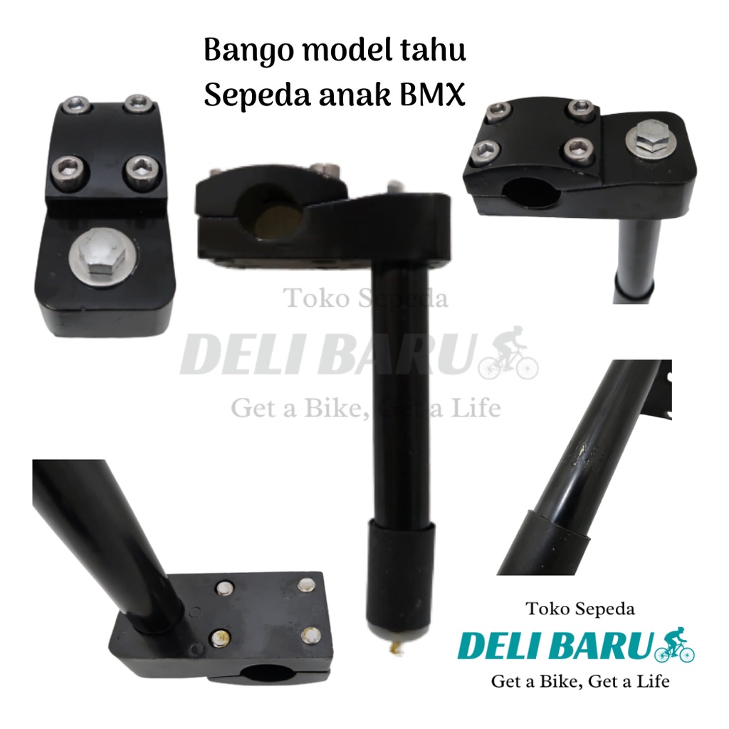 Bango dudukan stang model tahu sepeda anak BMX