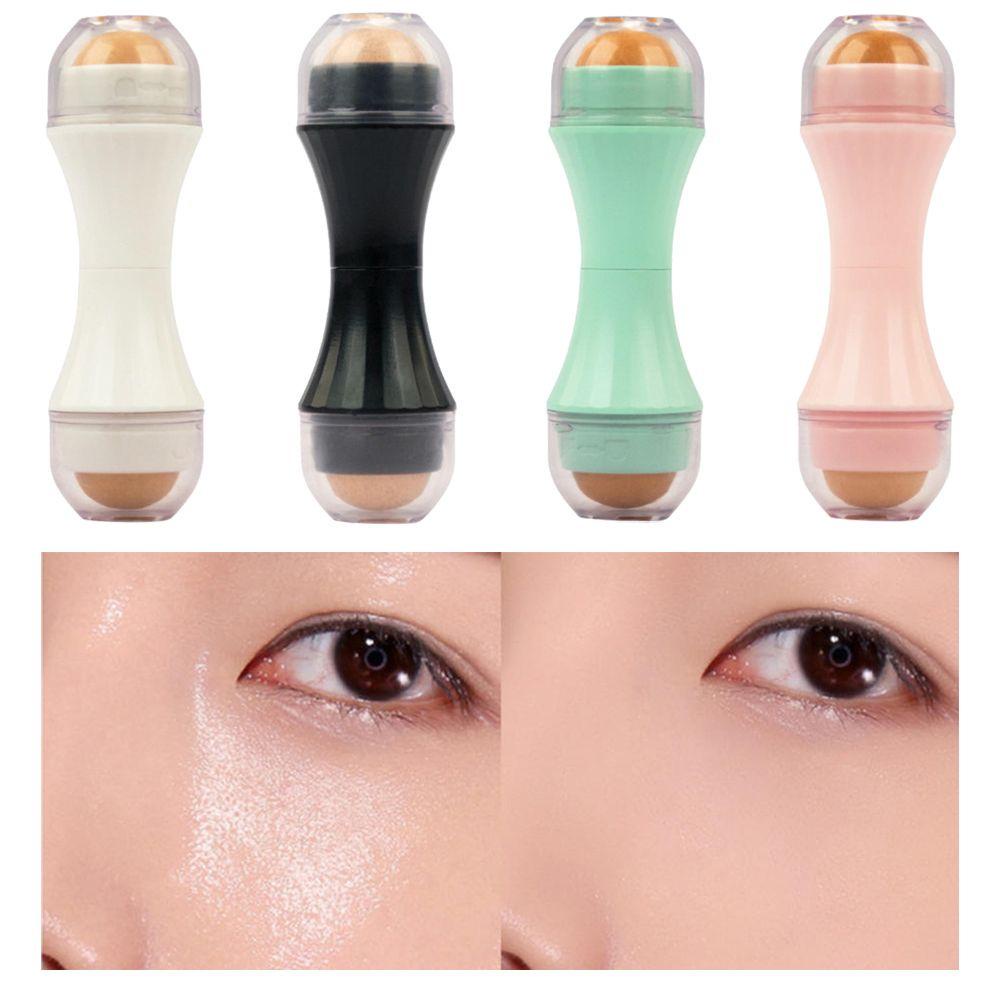 Agustina Batu Vulkanik Roller Wajah Kecantikan Portable Alat Kembung Minyak Perawatan Kulit Wajah Alat Kontrol Minyak Wajah Roller Pijat Wajah