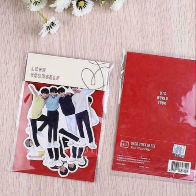 UNOFFICIAL BTS LY DECO STICKER SET