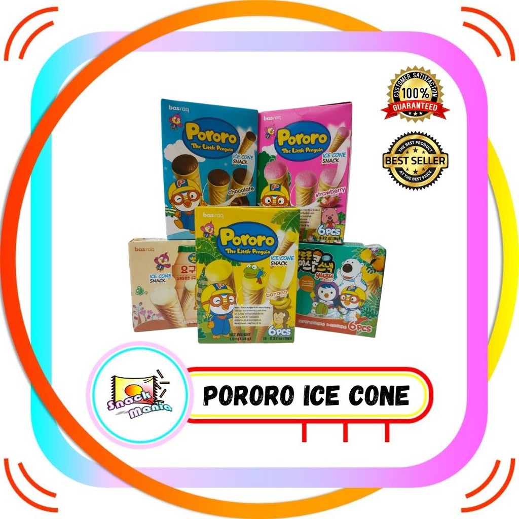 

Pororo Ice Cone Snack ~ 54 gr