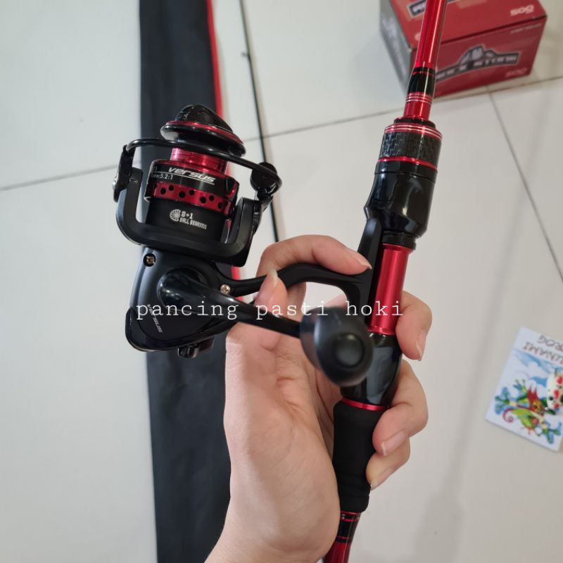 JORAN UL set DAIDO EMPEROR dan reel versus ROCK STONE 500 FREE KODOK