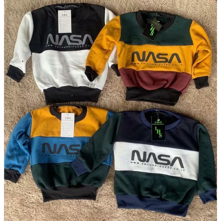 Sweater anak 1-5 Tahun / Crewneck Laki Laki Perempuan / Hoodie / Sweater Adidas