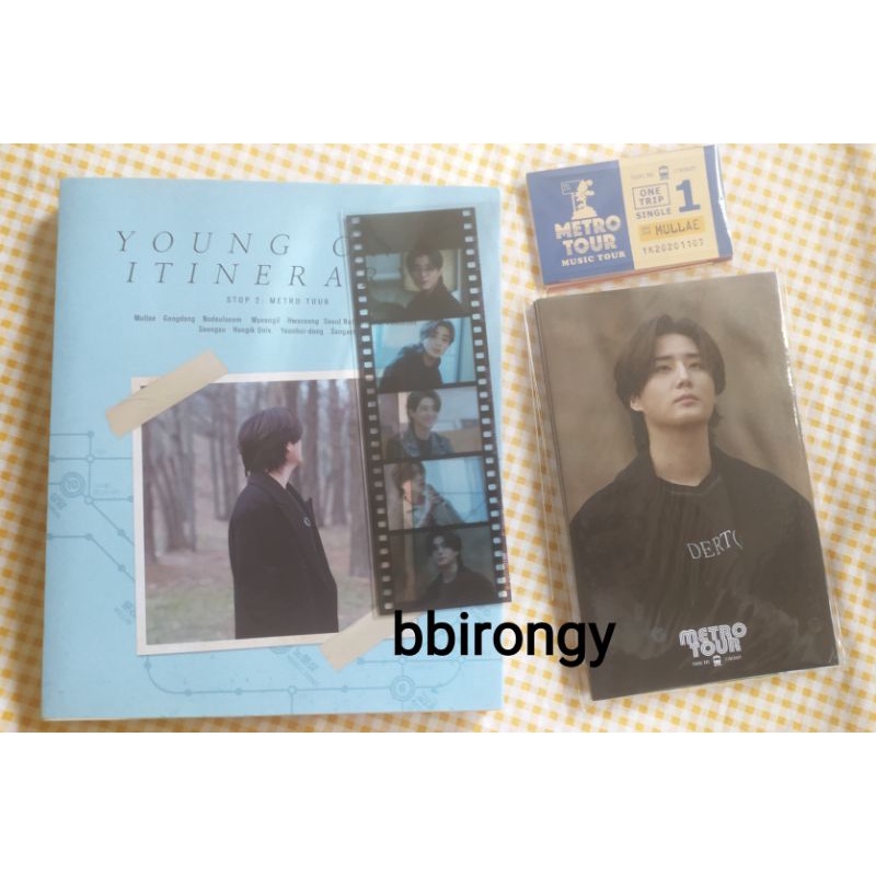 [BOOKED] young one itinerary 2 fullset