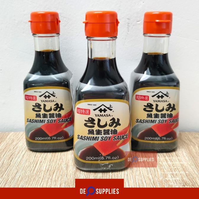 

Yamasa Sashimi Soy Sauce 200ml - Kecap Saus Sushi Sashimi Shoyu Jepang