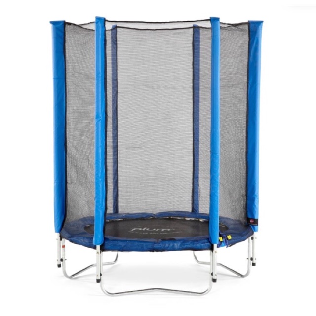 Trampoline plum trampoline and enclosure 4feet trampolin dengan jaring 4F lompat jaring