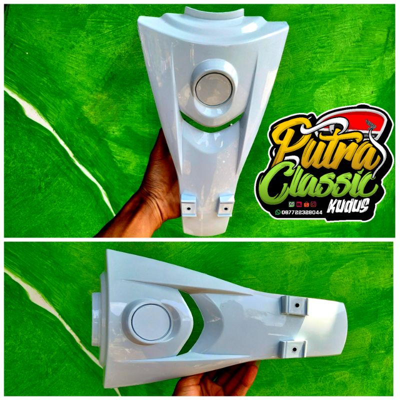panel/tameng dasi dada depan Jupiter Z lama warna putih