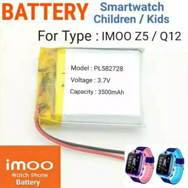 Batre Jam Smartwatch children kids Imoo Z5 Q12